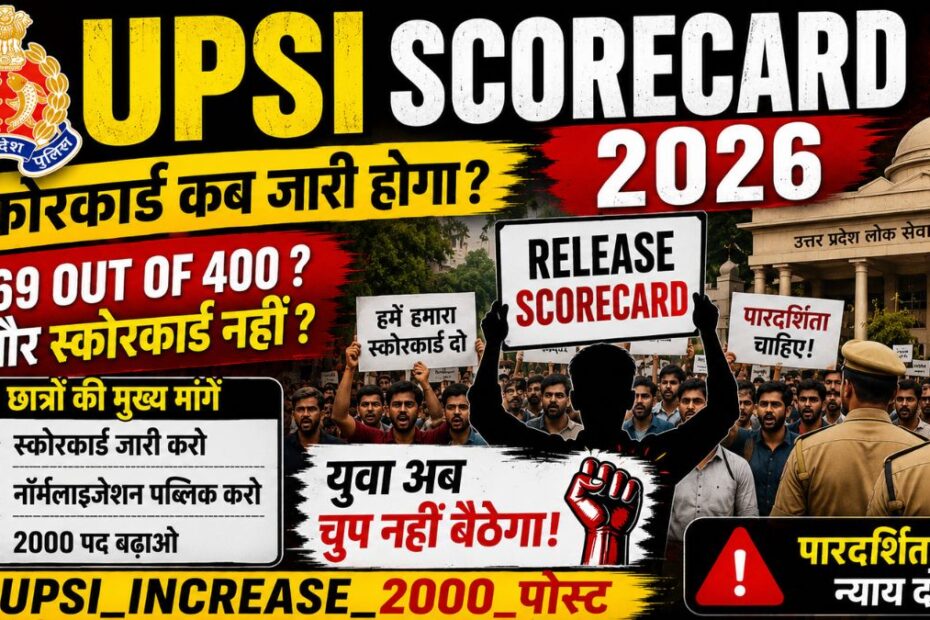 UPSI Scorecard 2026