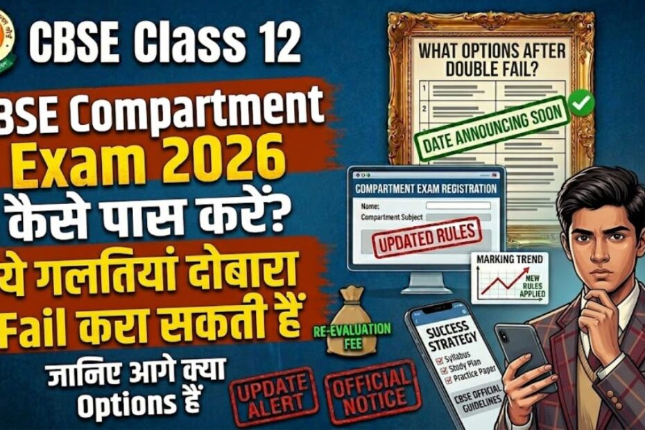 CBSE Compartment Exam 2026 कैसे पास करें? ये गलतियां दोबारा Fail करा सकती हैं