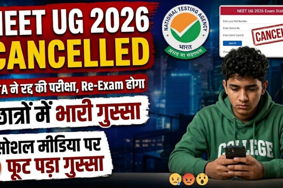 NEET UG 2026 Cancelled
